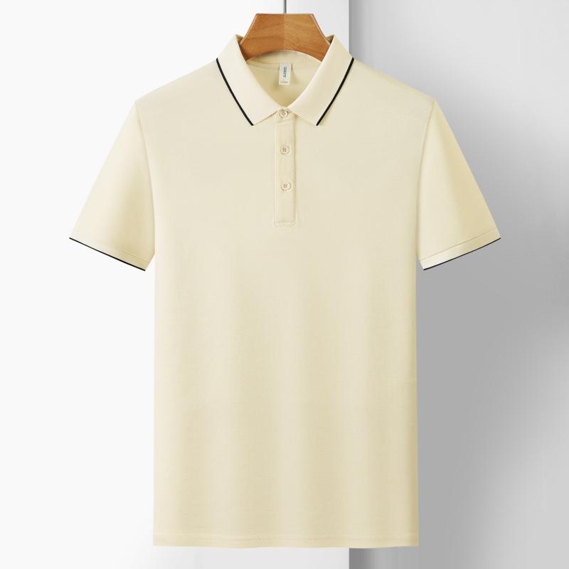 Camisa polo Solona com gola unilateral Custom Clothes