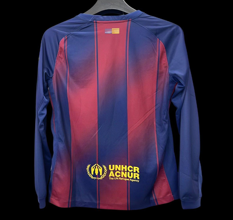 25/26 Barcelona Home Long Sleeve Jersey S-3XL