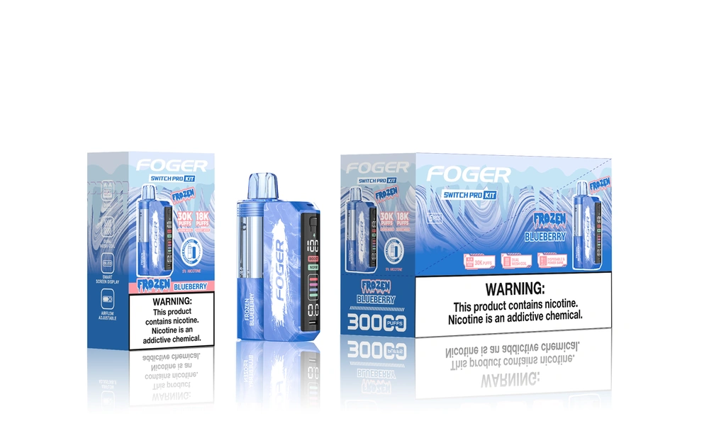 Foger Switch Pro 30000 Puffs Kit - Frozen Blue Berry - Vaba Vape-Shop