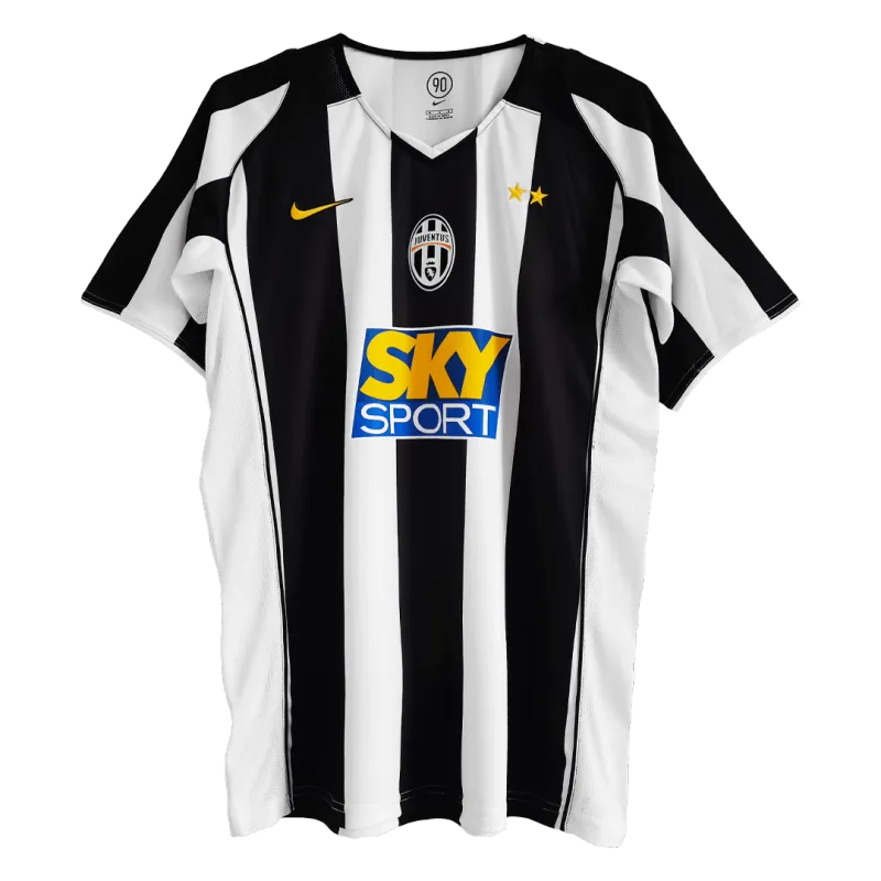 2004-05   Juventus Retro Jersey Home