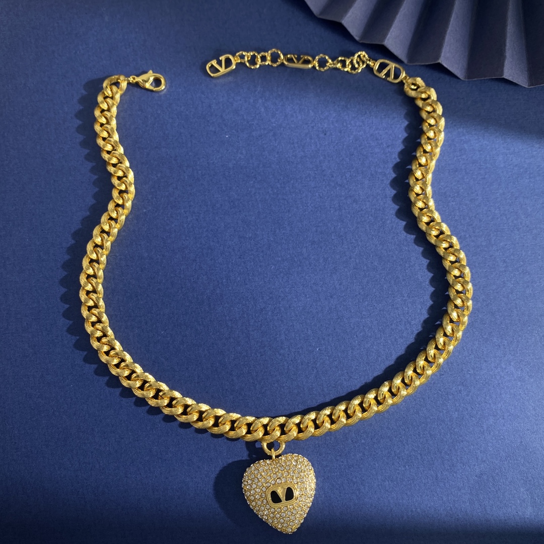 Valentino Gold Necklace 50cm