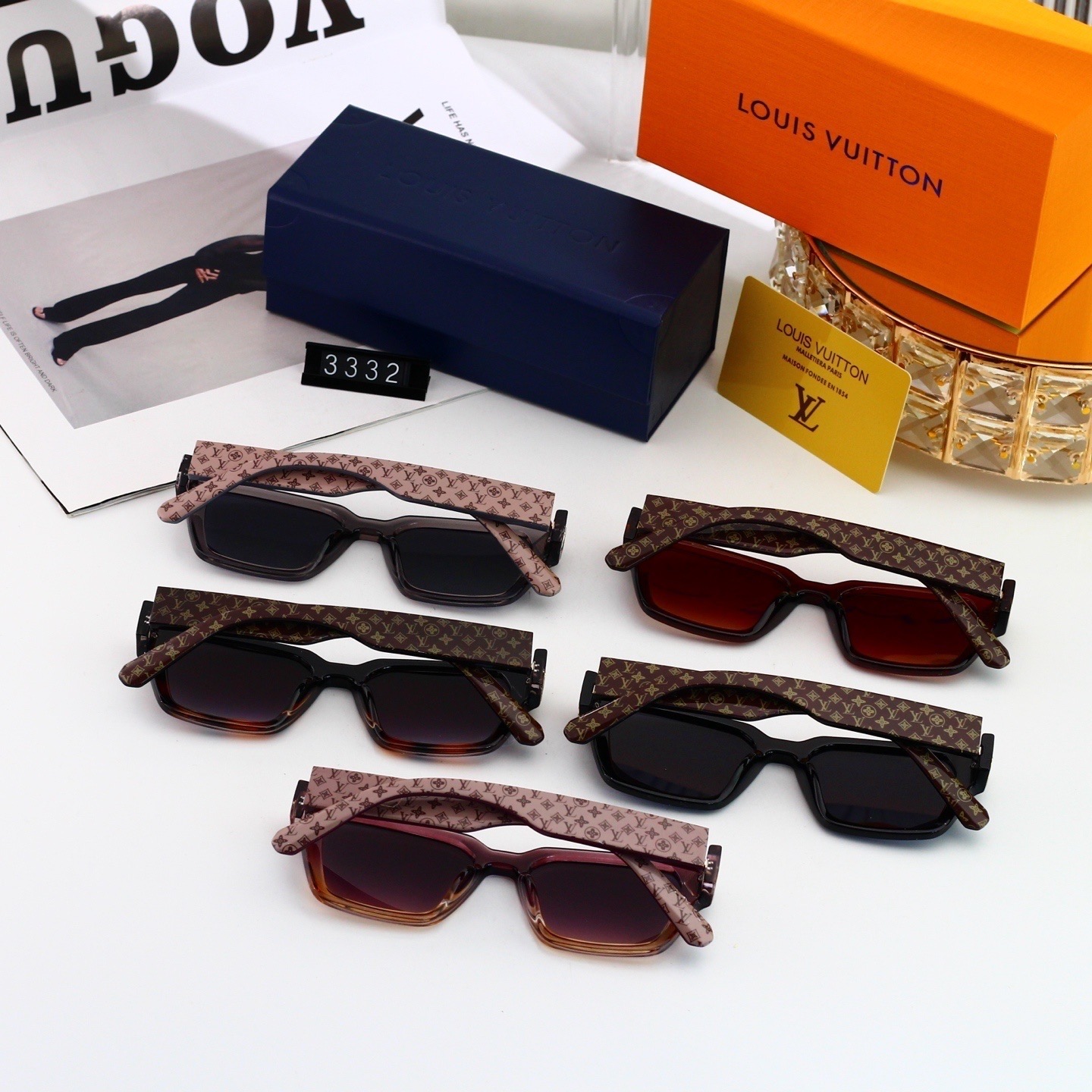 Louis Vuitton LV  1.1 Millionaires Sunglasses Top quality - KAIROO