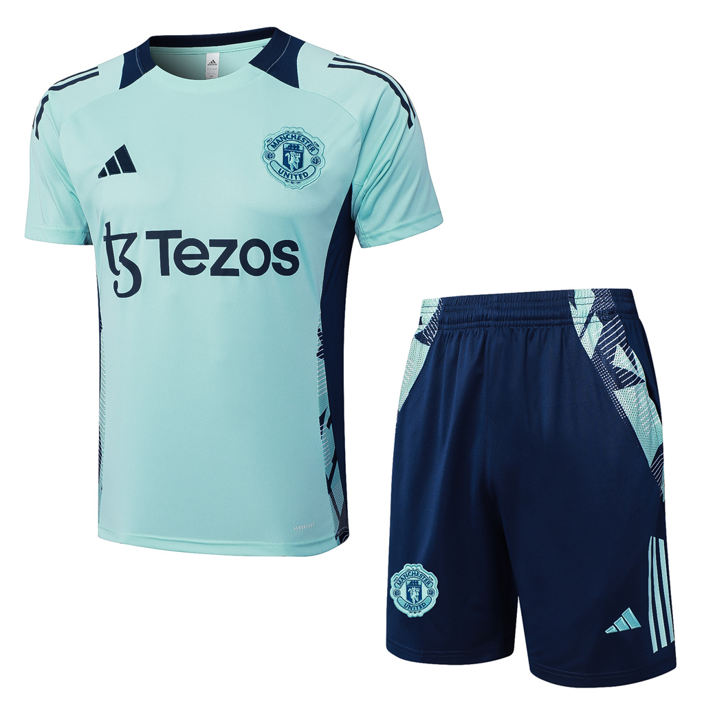 Manchester United Training Short sleeve Suit 24/25