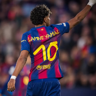 (New Font) Player Version Barcelona 25/26 Home Jersey