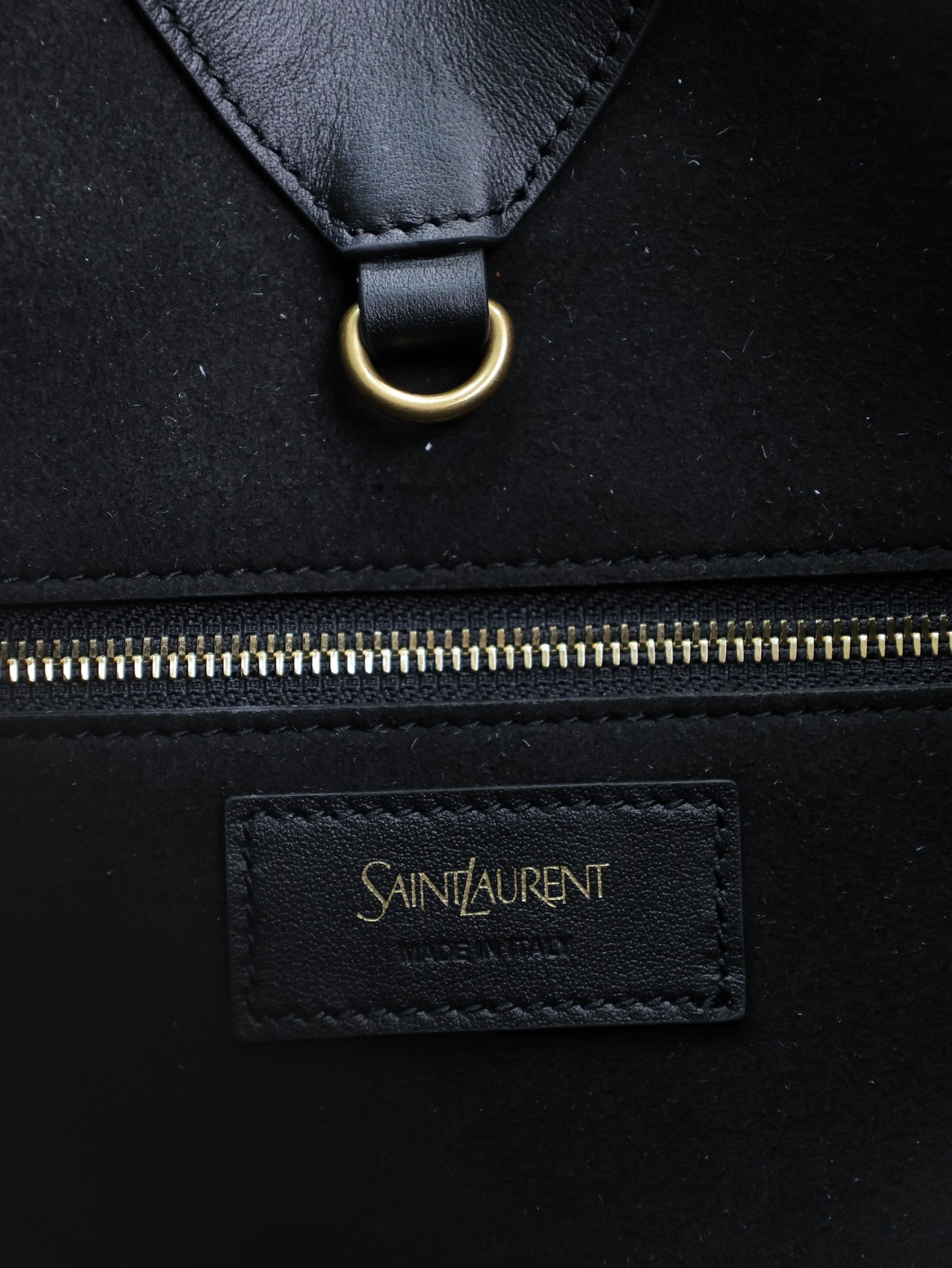 Saint Laurent YSL leather tote bag