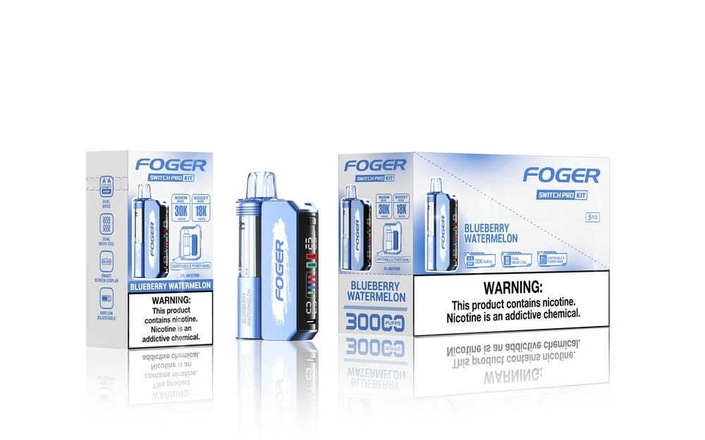 Foger Switch Pro 30000 Puffs Kit - Blueberry Watermelon - Vaba Vape-Shop