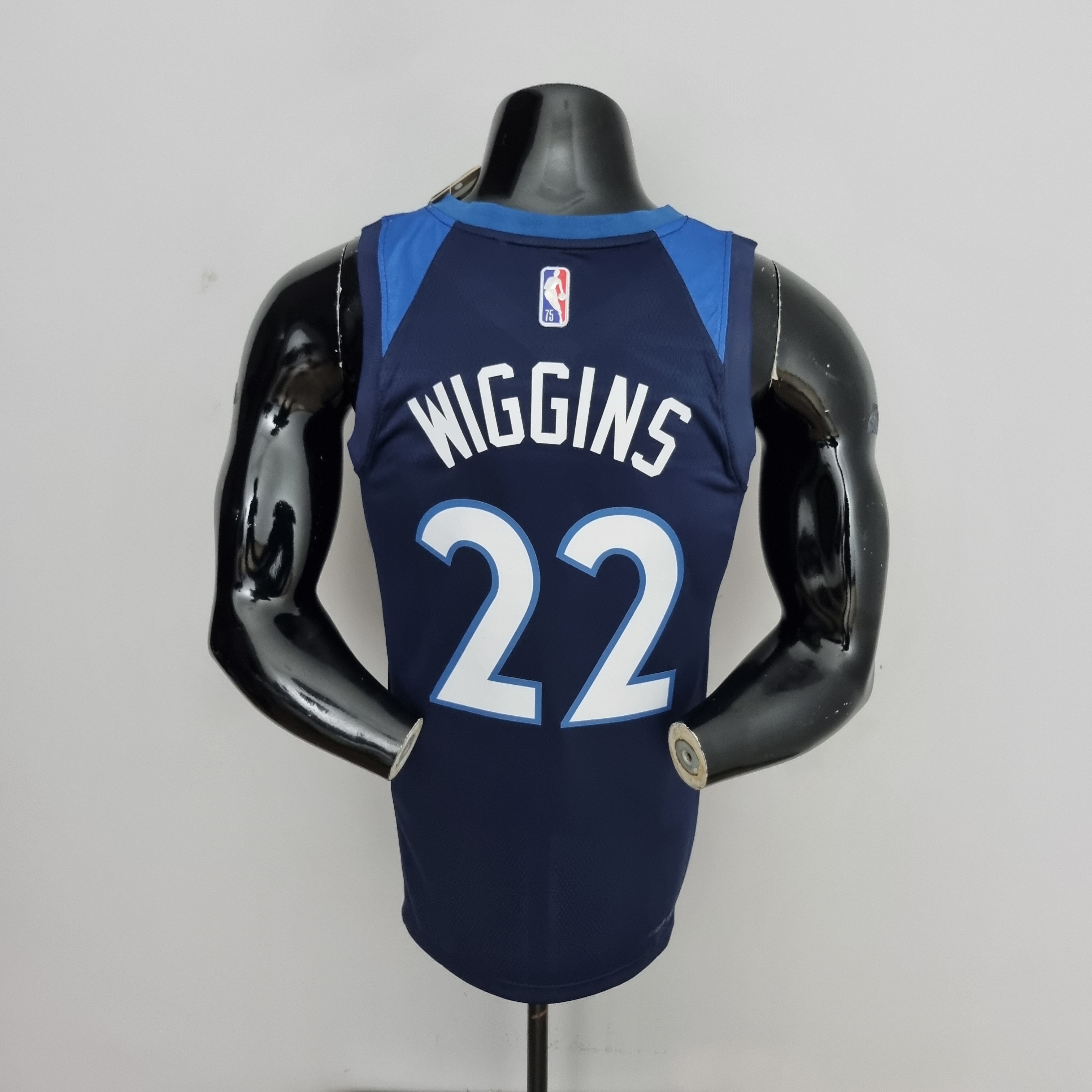 Andrew Wiggins Minnesota Timberwolves 75th Anniversary 2022 Swingman Jersey Blue