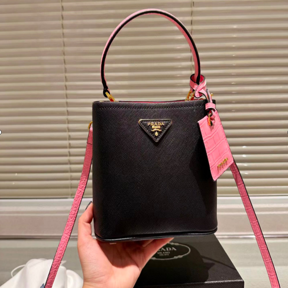 Prada Panier Handbag Saffiano