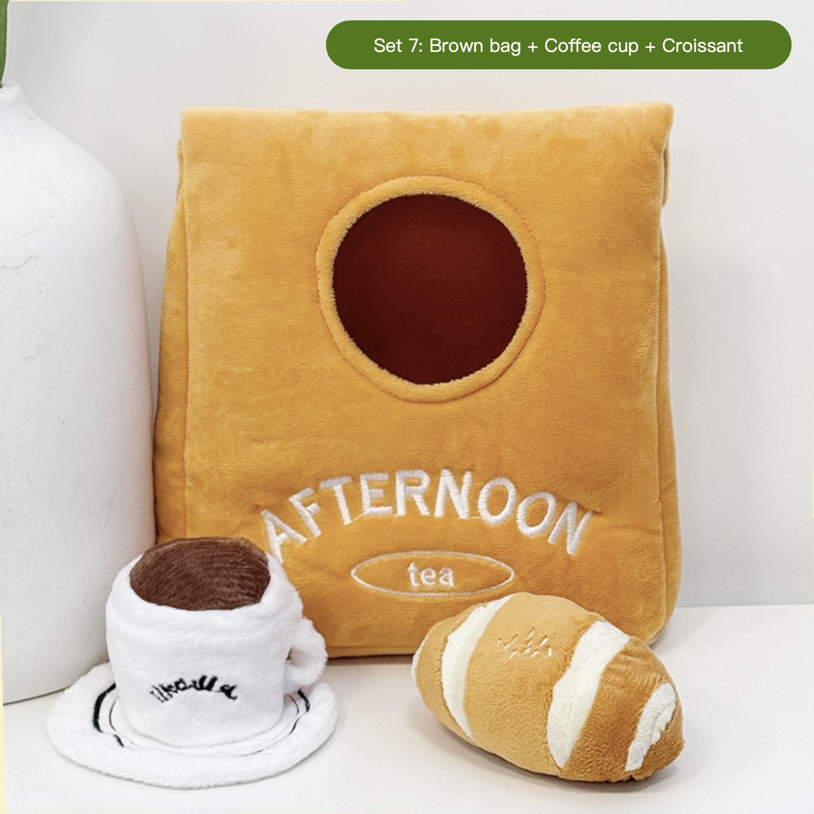 Plush Dog's Digging Fun Toys Hide Food Smelling Toy DIY Your Afternoon Tea