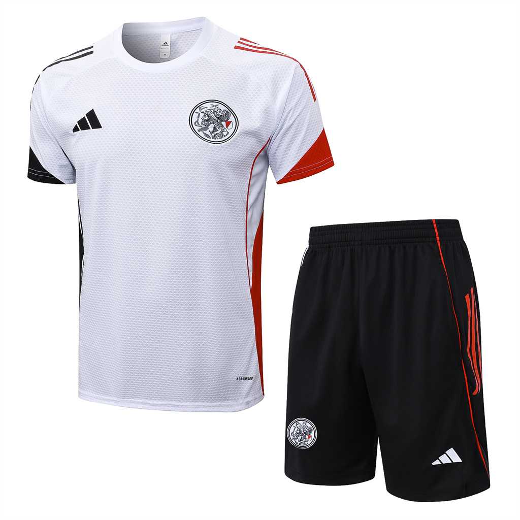 Ajax Training Short sleeve Suit 25/26 | Soc Jersey - Premium Football Jersey