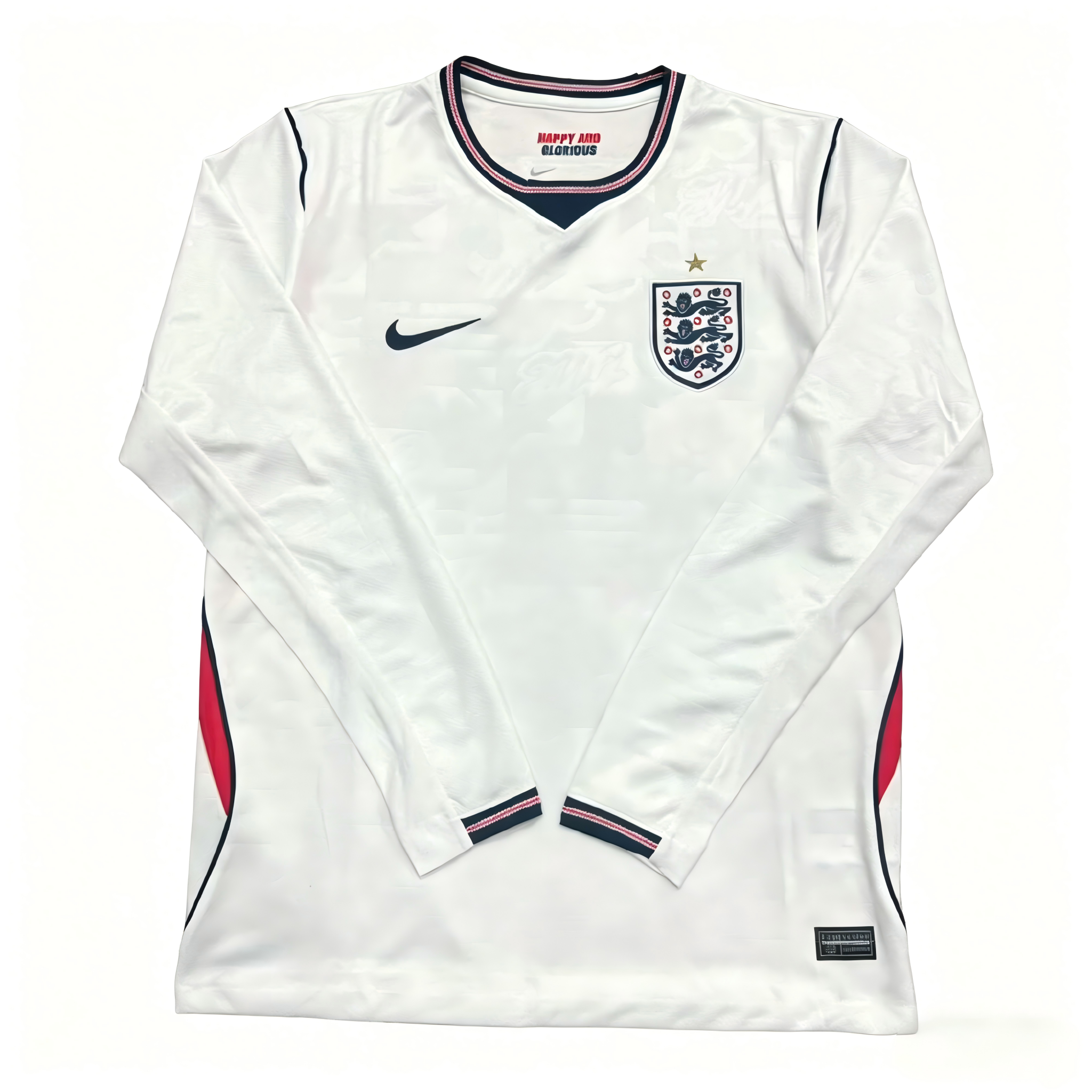 England Home Long Sleeve Jersey World Cup 2026