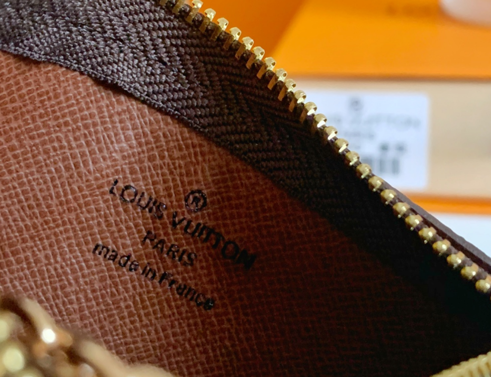 Louis Vuitton LV Canvas Textured Leather Bag