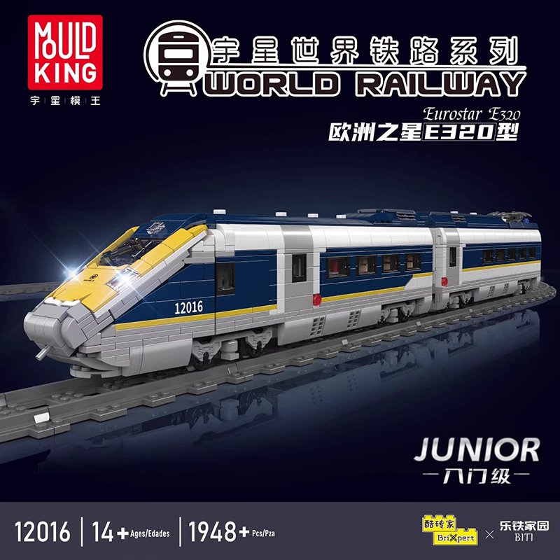 MOULD KING 12016 - Eurostar E320