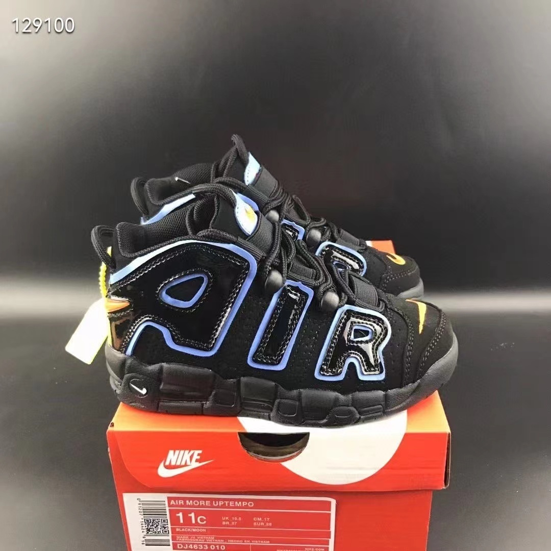 2025-26 FB1 US Kid's Sizes Black Pippen Joint Edition Low cut Inverted Hook Shoes tianlong