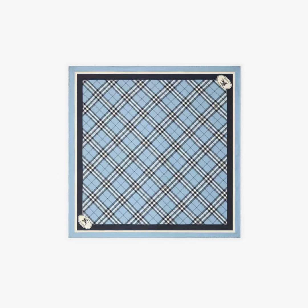 Burberry Check Silk Square 90cm