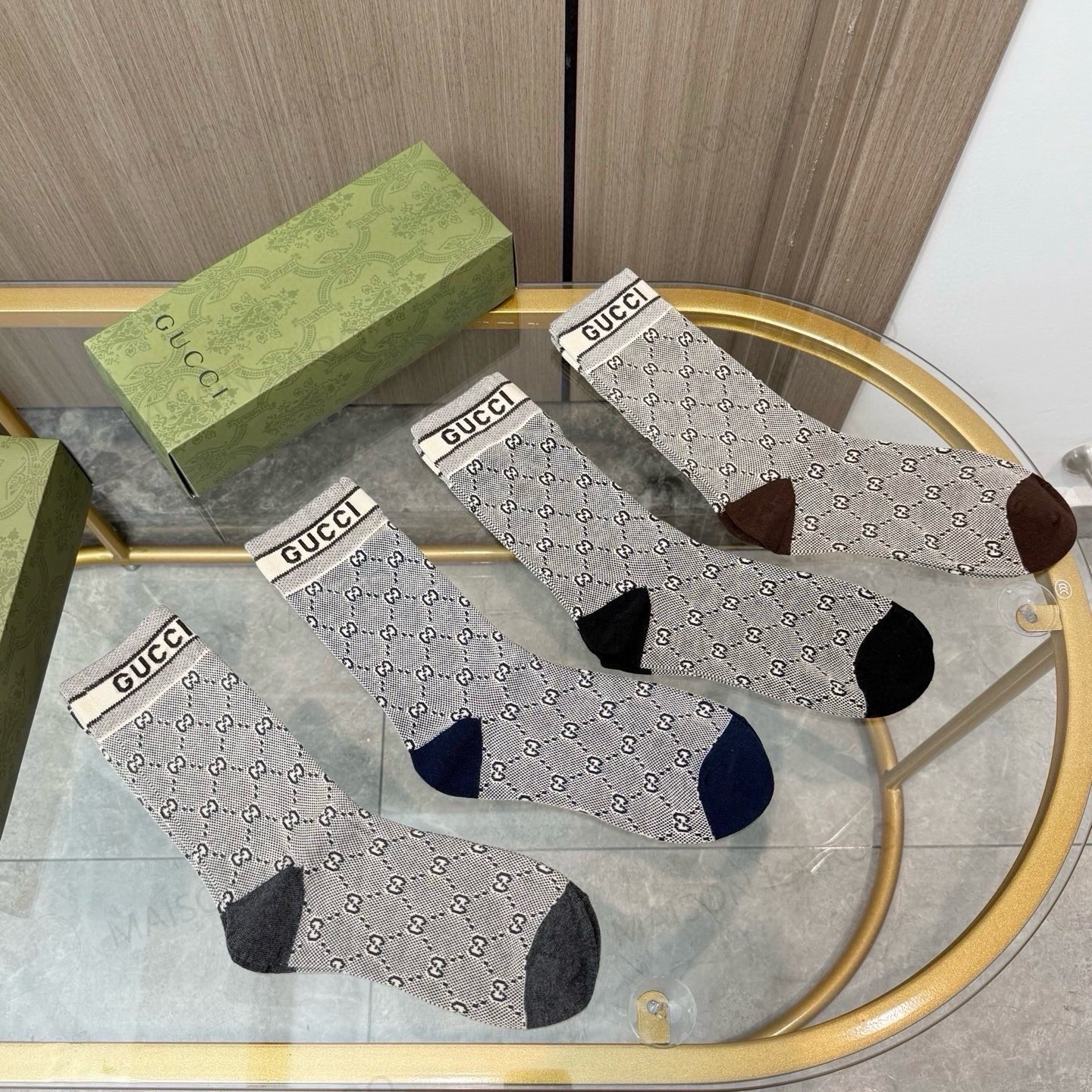 Gucci Socks 4-Pack - KAIROO