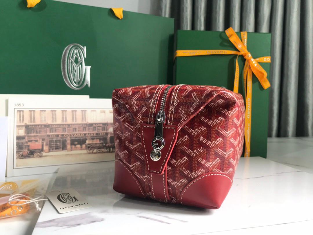Goyard cosmetic bag