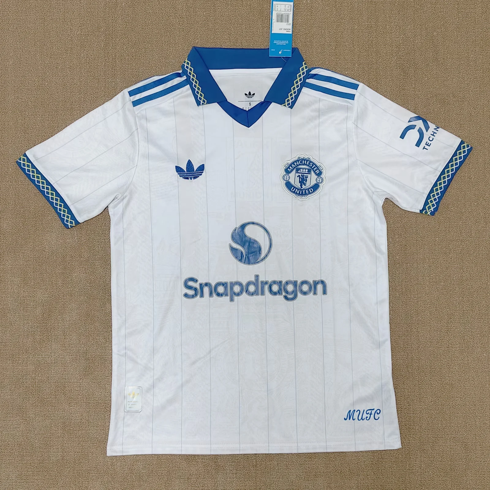 2026-27 Manchester third Away White Fans Football Shirt 1:1 Thai Quality
