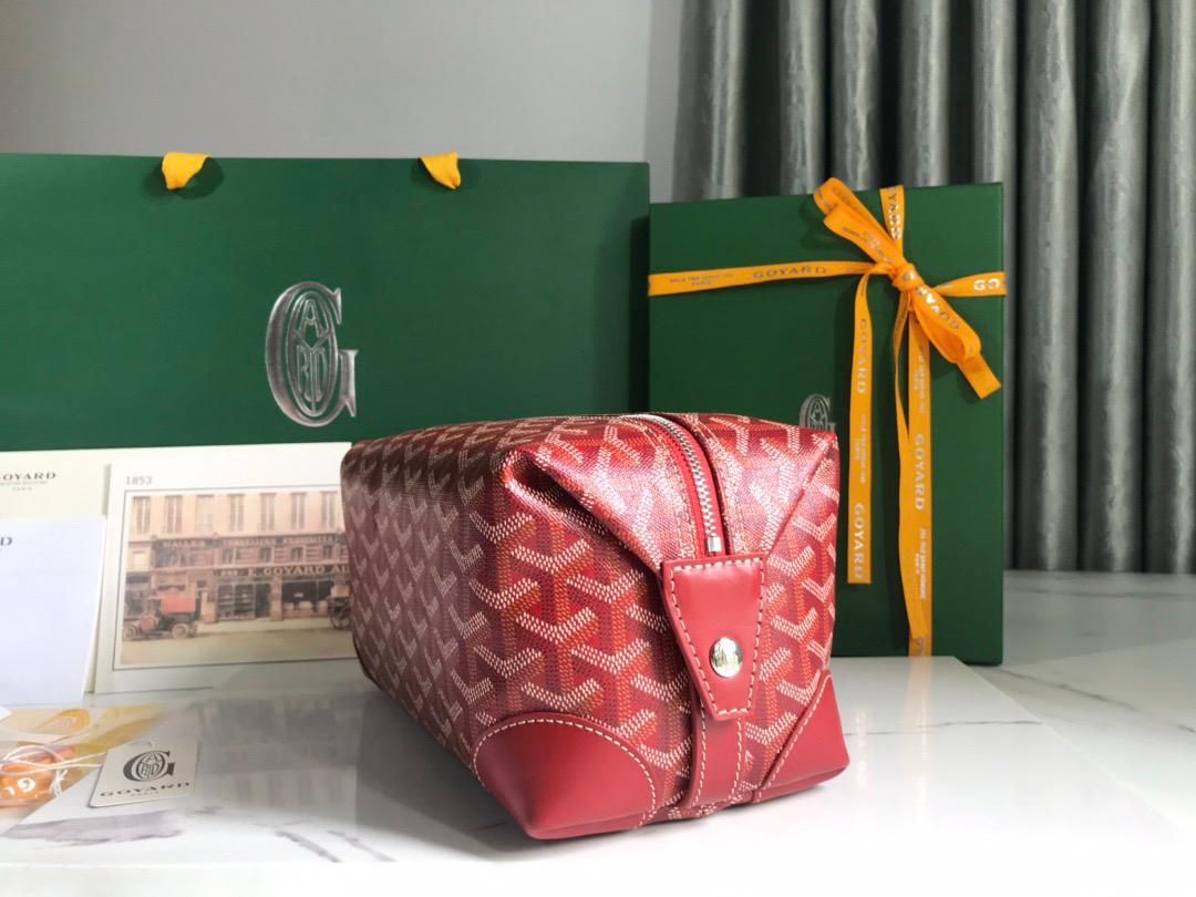 Goyard cosmetic bag