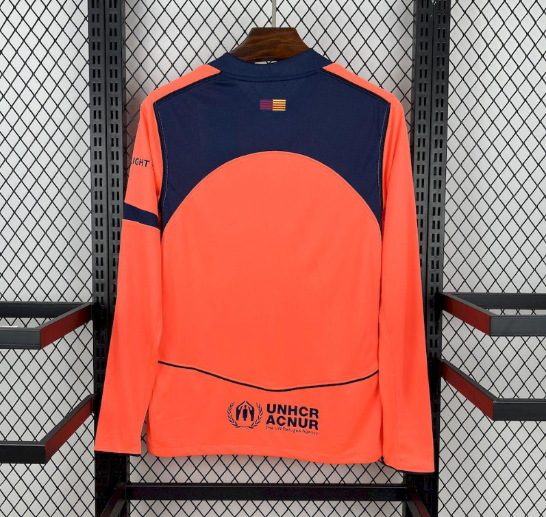 2025/26 Mens Barcelona Third Long Sleeve Jersey S-2XL