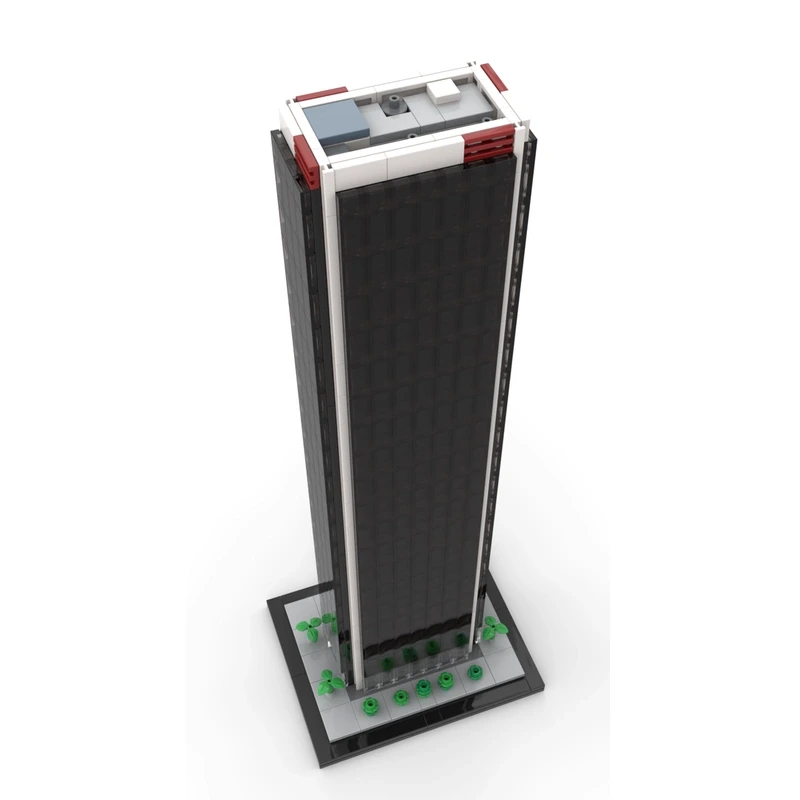 MOC 231911 - Aon Center LA 1:800 Scale