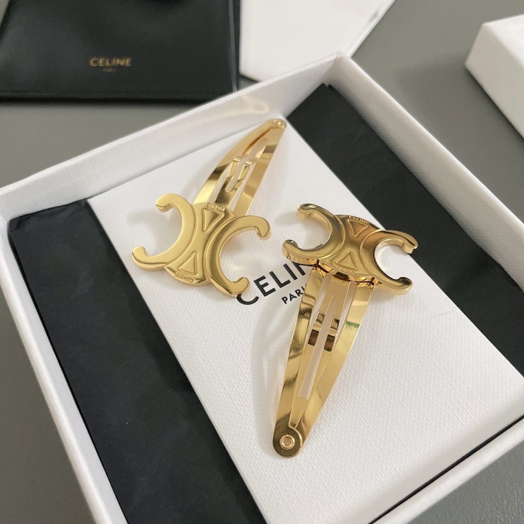 Celine Hair Clips ( 2 pieces)