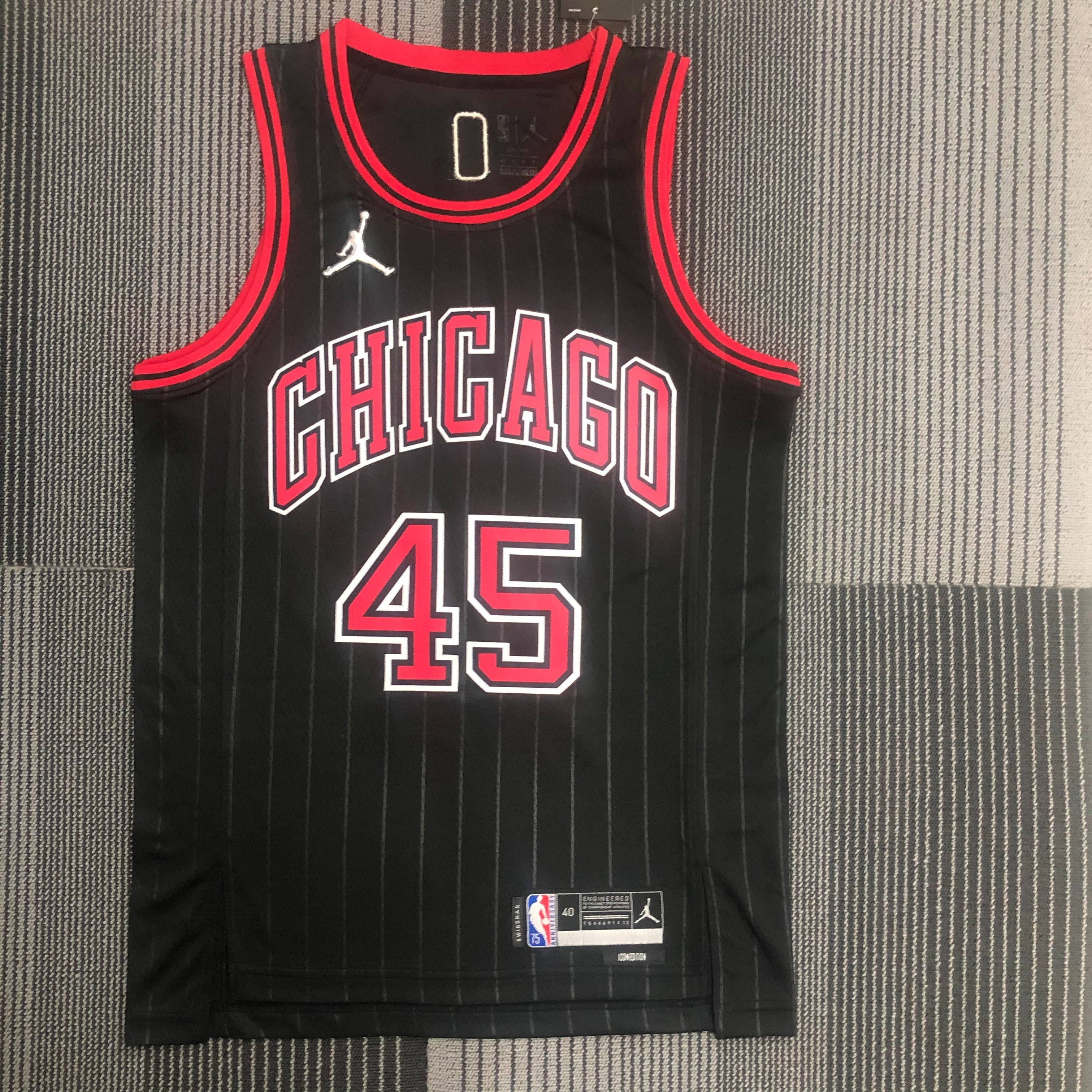 75th Anniversary Chicago Bulls Flyer Edition No.45 Jordan