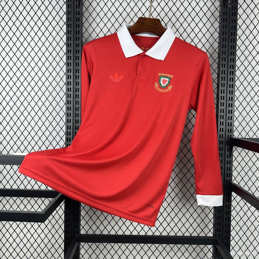 2026 Mens Wales 150th Anniversary Long Sleeve Jersey  S-4XL  S-4XL