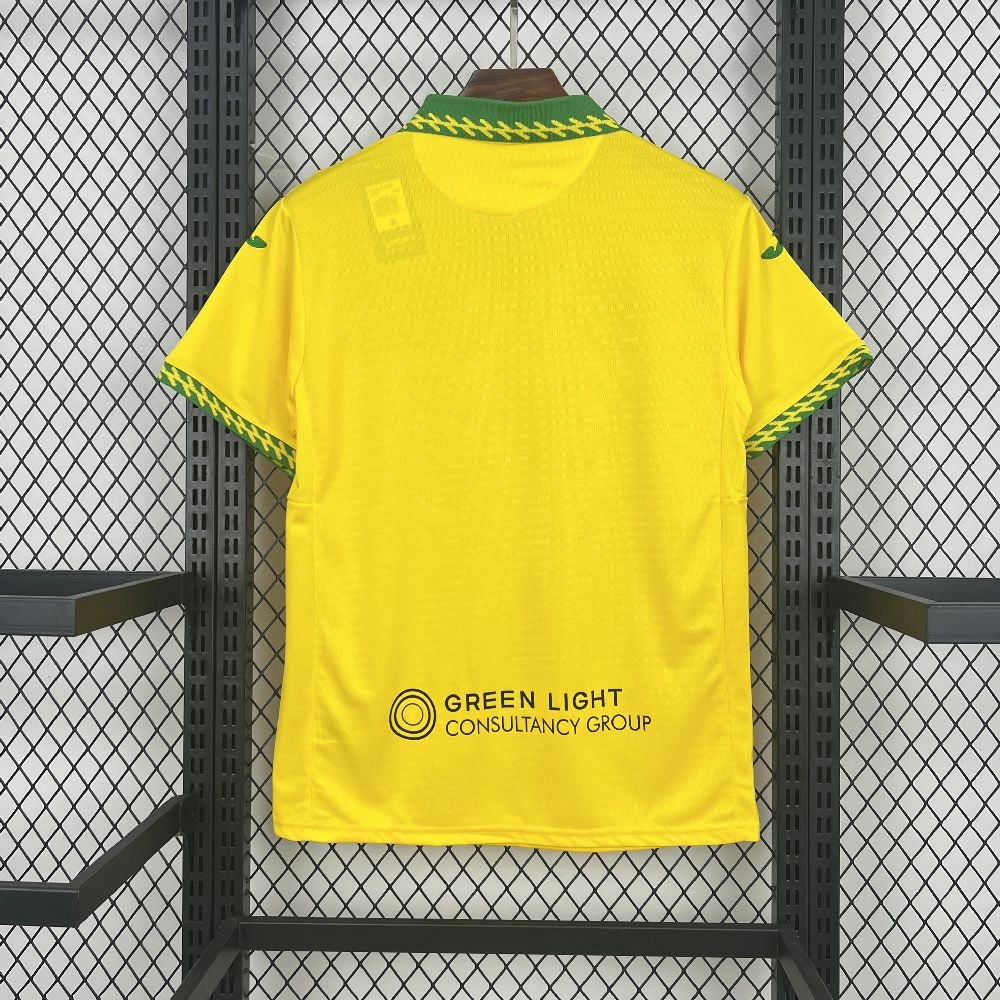 25/26 Norwich City FC Home Jersey S-4XL