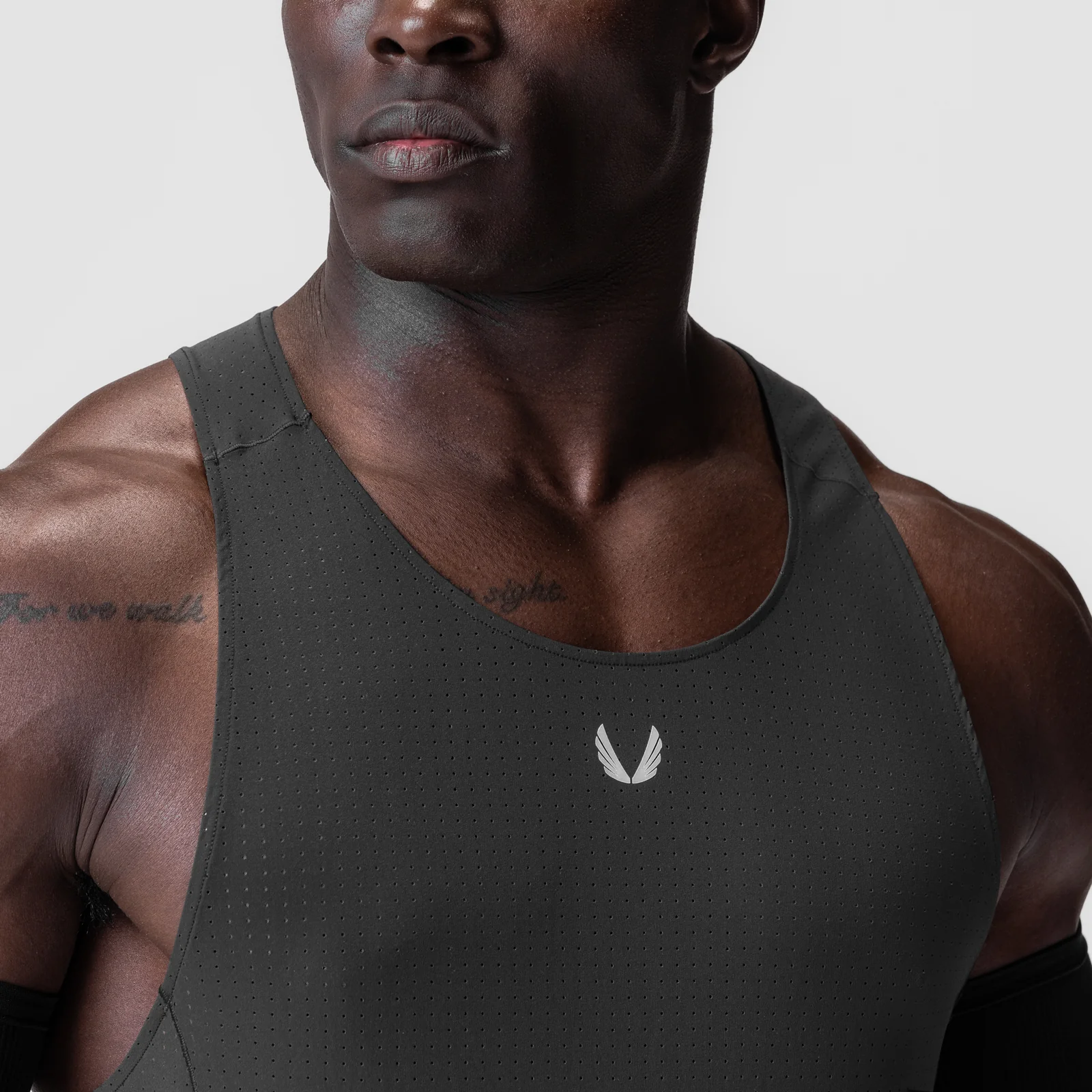 0949. Laser-Vent Singlet Tank - Space Grey