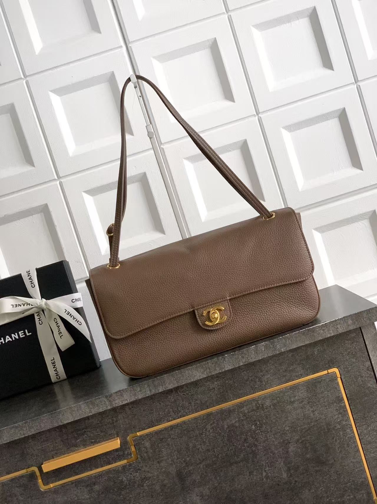 Chanel Souplissimo series flap underarm bag