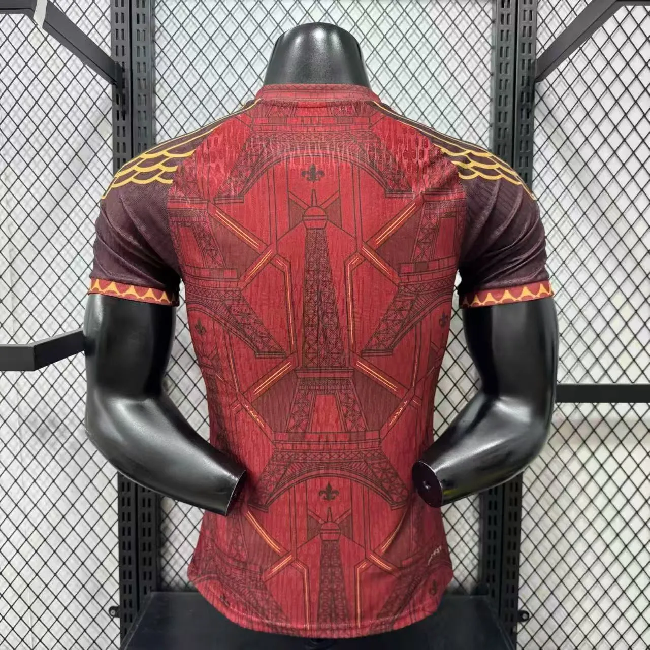 2026-27 Player Levver Paris Special Edition Wine Red Soccer Jersey 1:1 Thai Quality