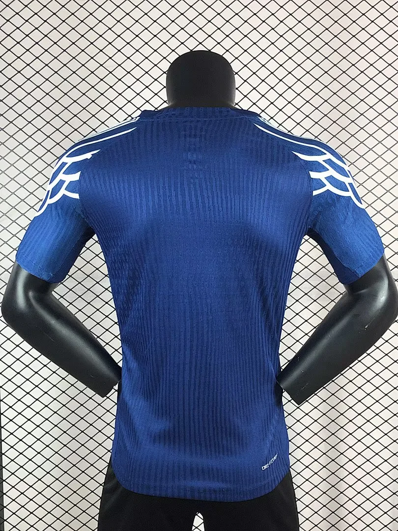 2024-25 Player Levver Paris third Away Blue Football Shirt 1:1 Thai Quality