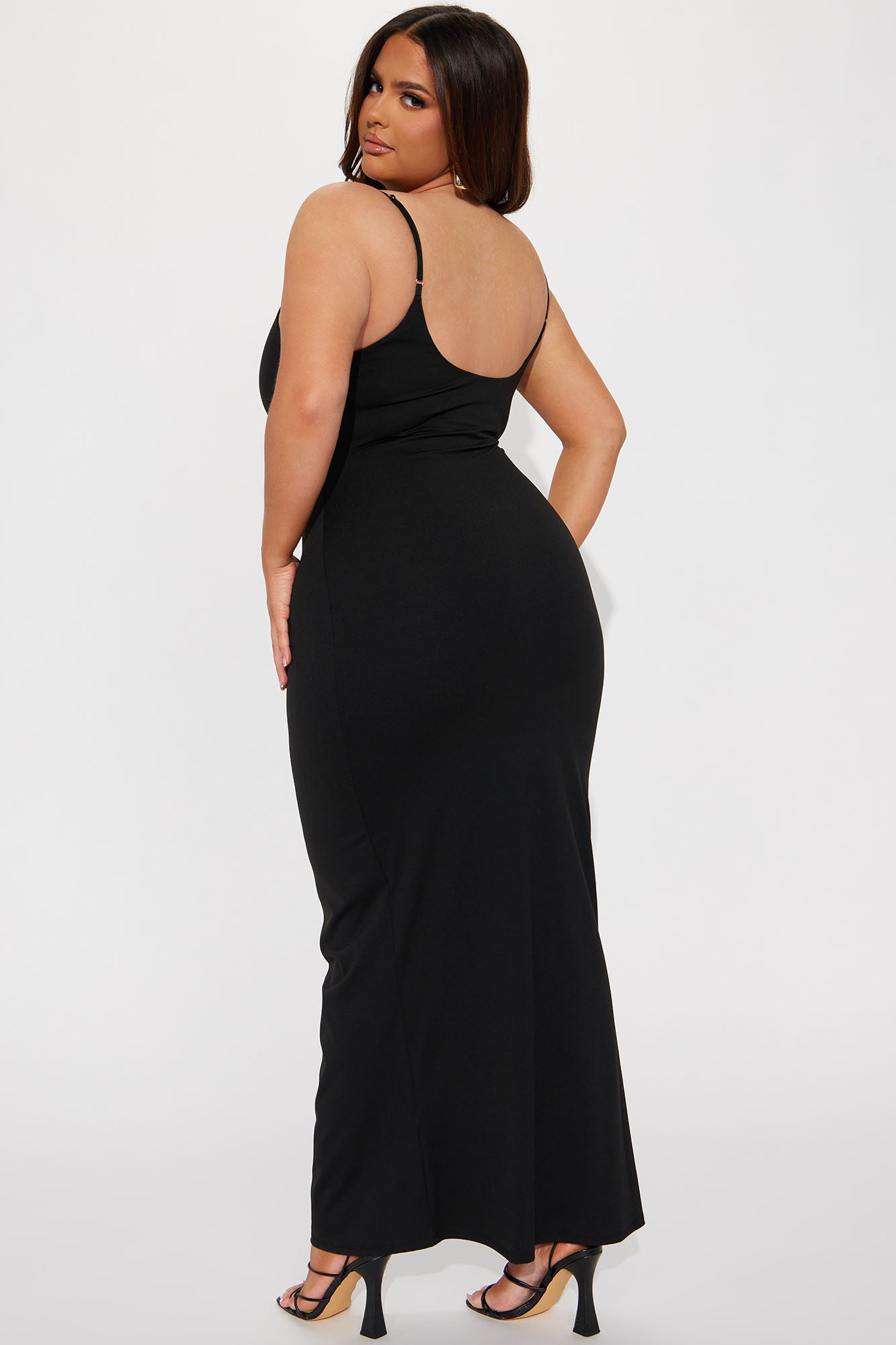 Weekends in Downtown Maxi Dress - Black