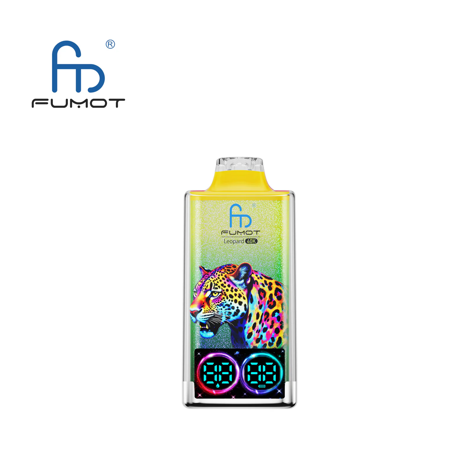 FUMOT Leopard 40K EU Edition Disposable Vape – Passion Fruit Kiwi - Vaba Vape-Shop