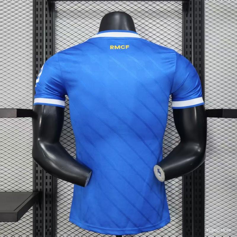 25/26 Real Madrid Third Blue Player Version Jersey S-3XL