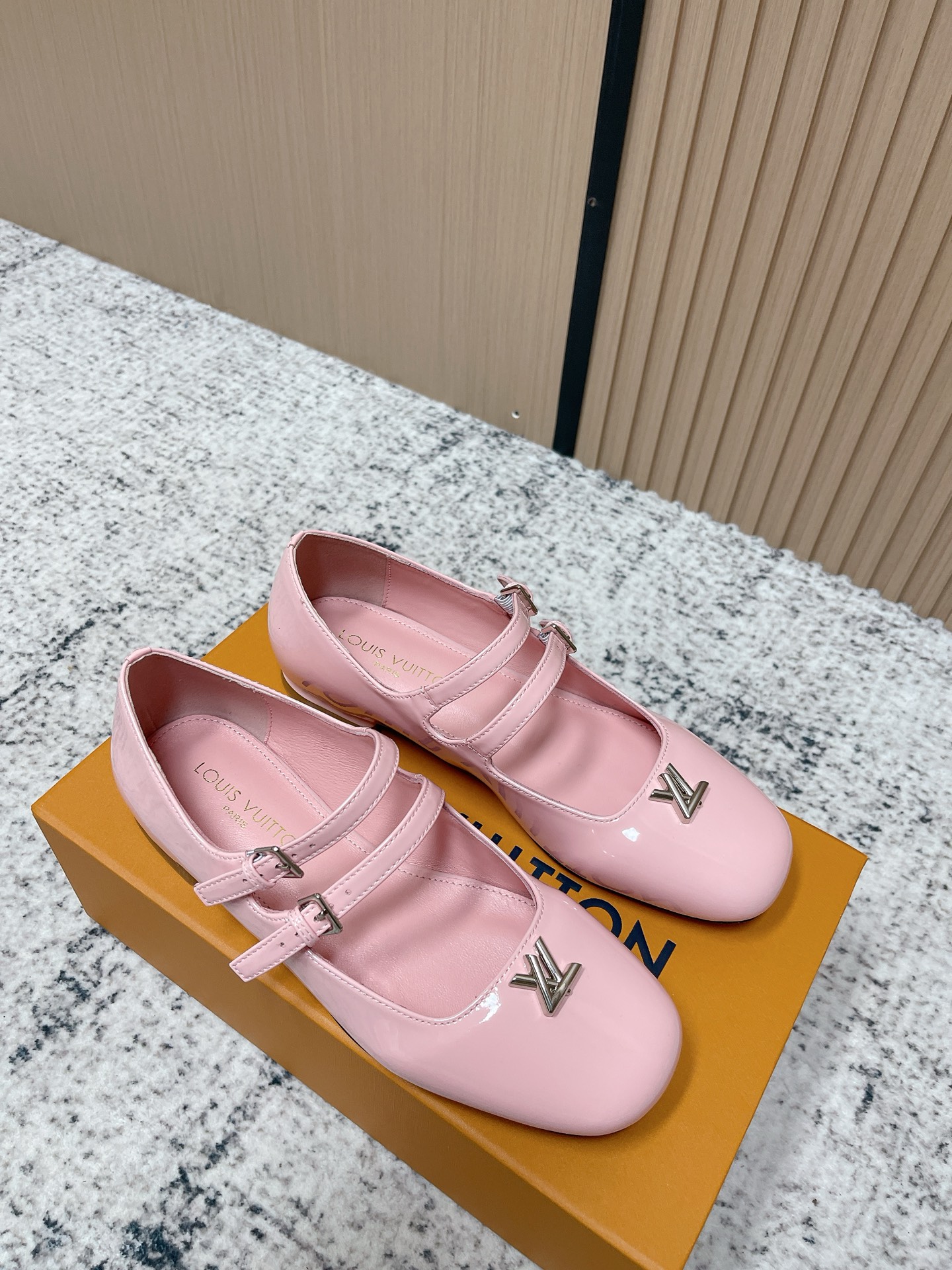 Women's  LV Swing Mary Jane Flat Ballets