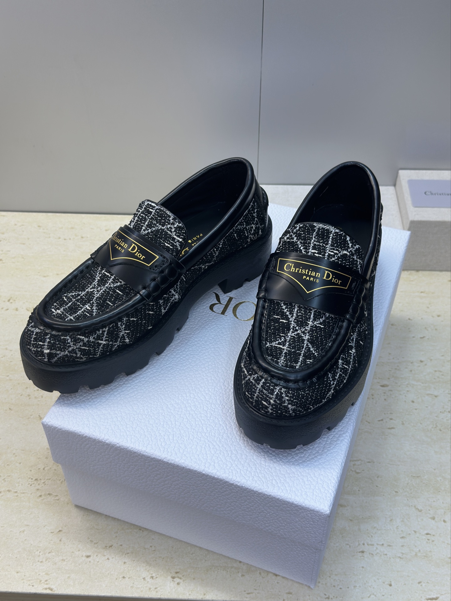 Women' Dior Boy Platform Loafer
