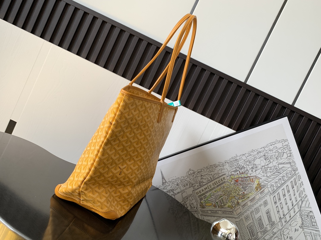 Goyard Artois MM Bag in Yellow