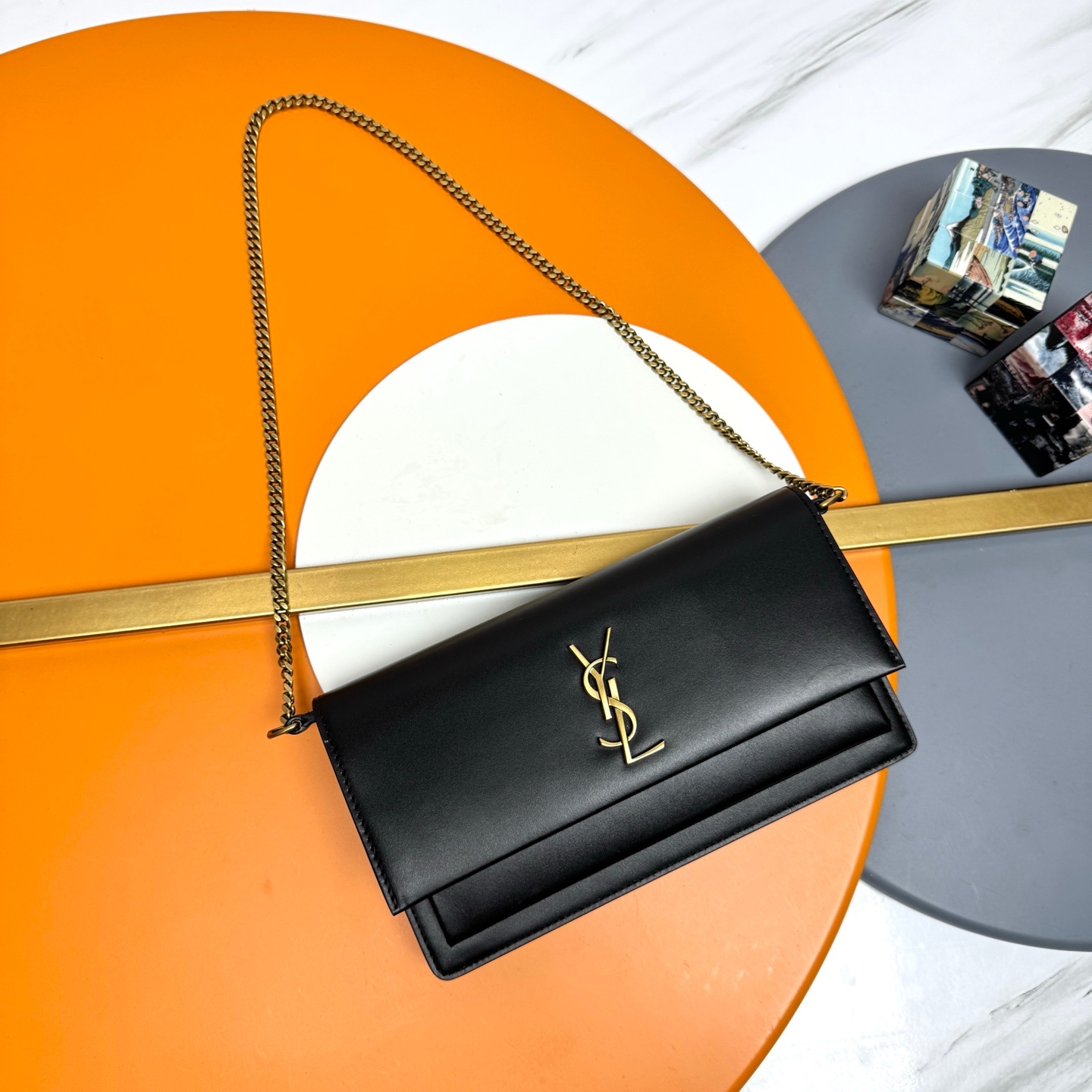 Saint Laurent YSL Bag Sunset Bo* 810997