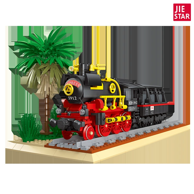 JieStar 59008 - Steam Locomotive