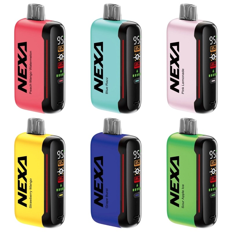 [5-Pack Bundle] Nexa N20000 20K Disposable Vape (5%, 20000 Puffs)