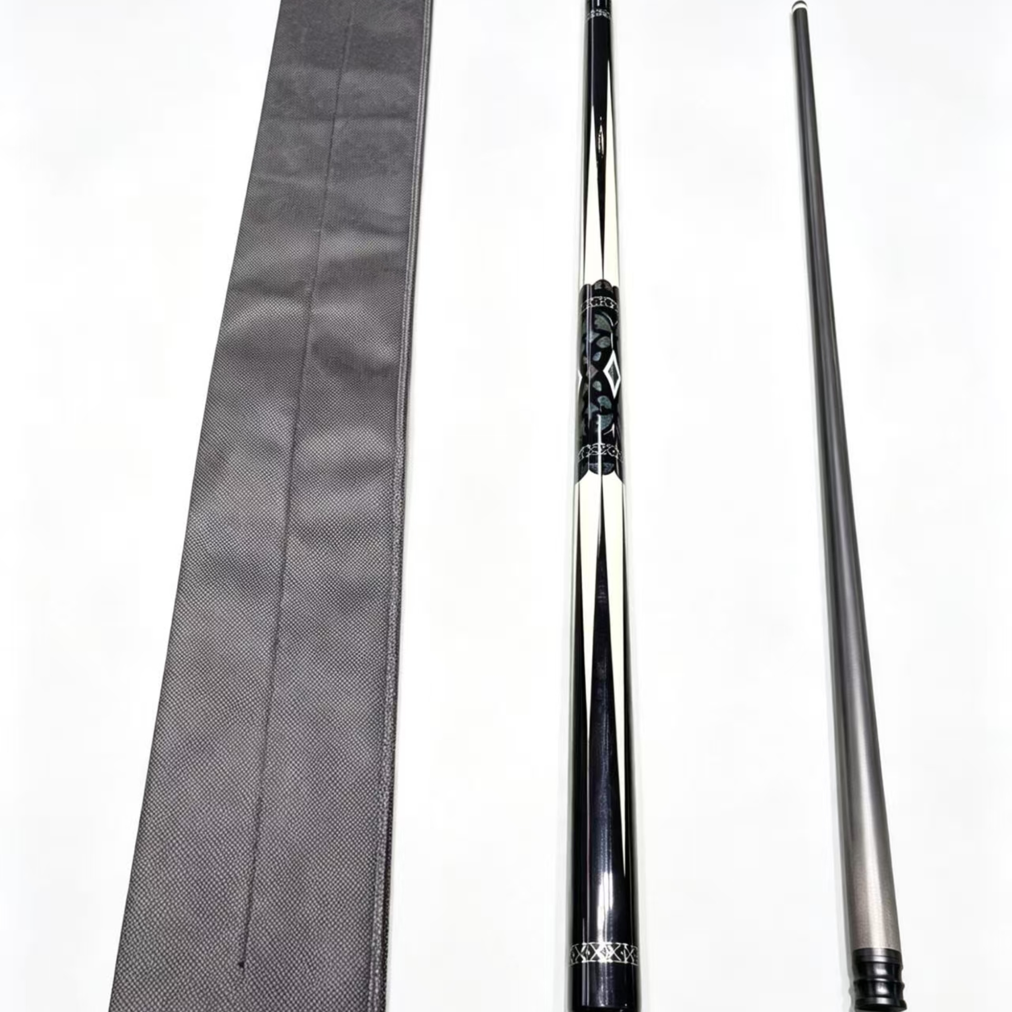 14MM Carbon Fiber Break Cue, Chinese Black 8 Billiard Cue, Professional 9 Ball Pool Stick
