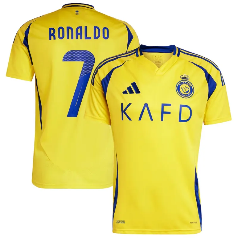 2024/25 RONALDO #7 Al Nassr Home Jersey