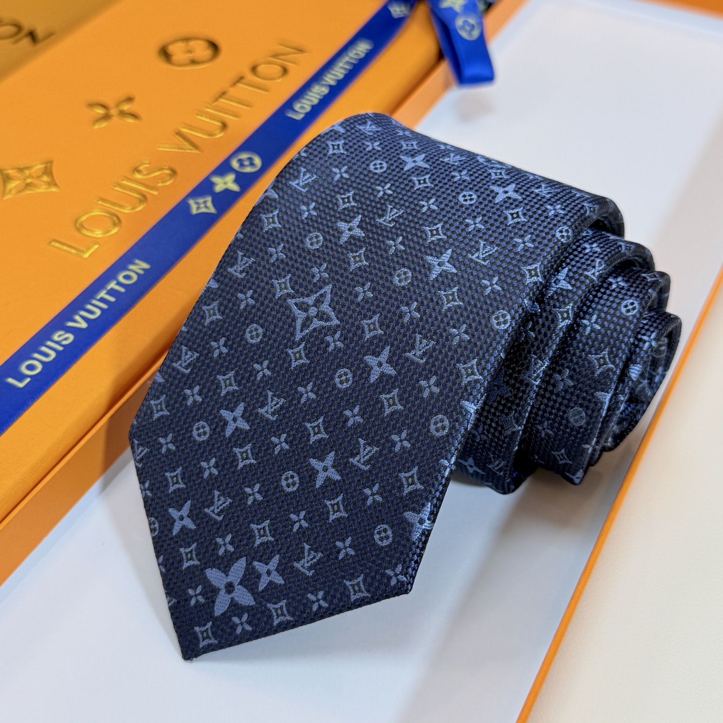 Men's LV Monogram Tie