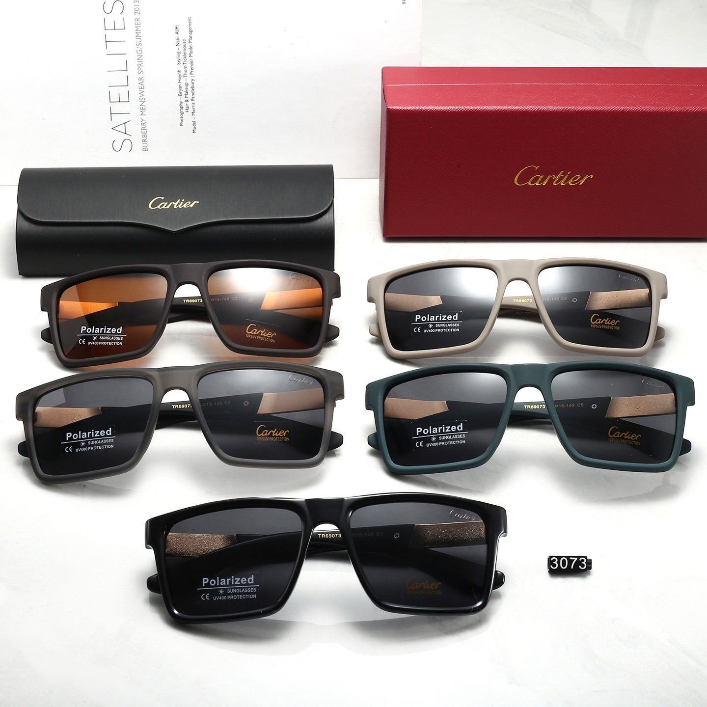 Cartier Full-Rim Sunglasses Top quality - KAIROO