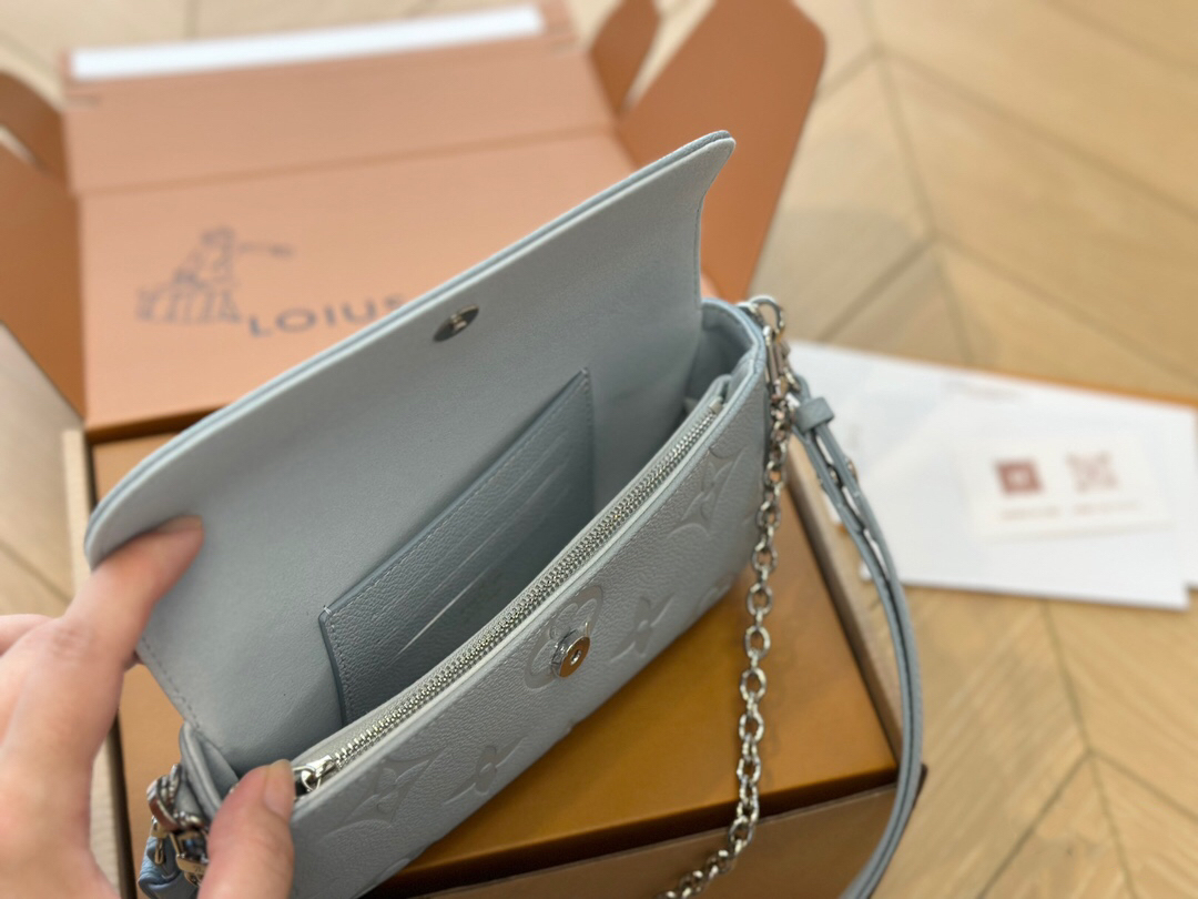 Louis Vuitton LV Underarm Bag Blue
