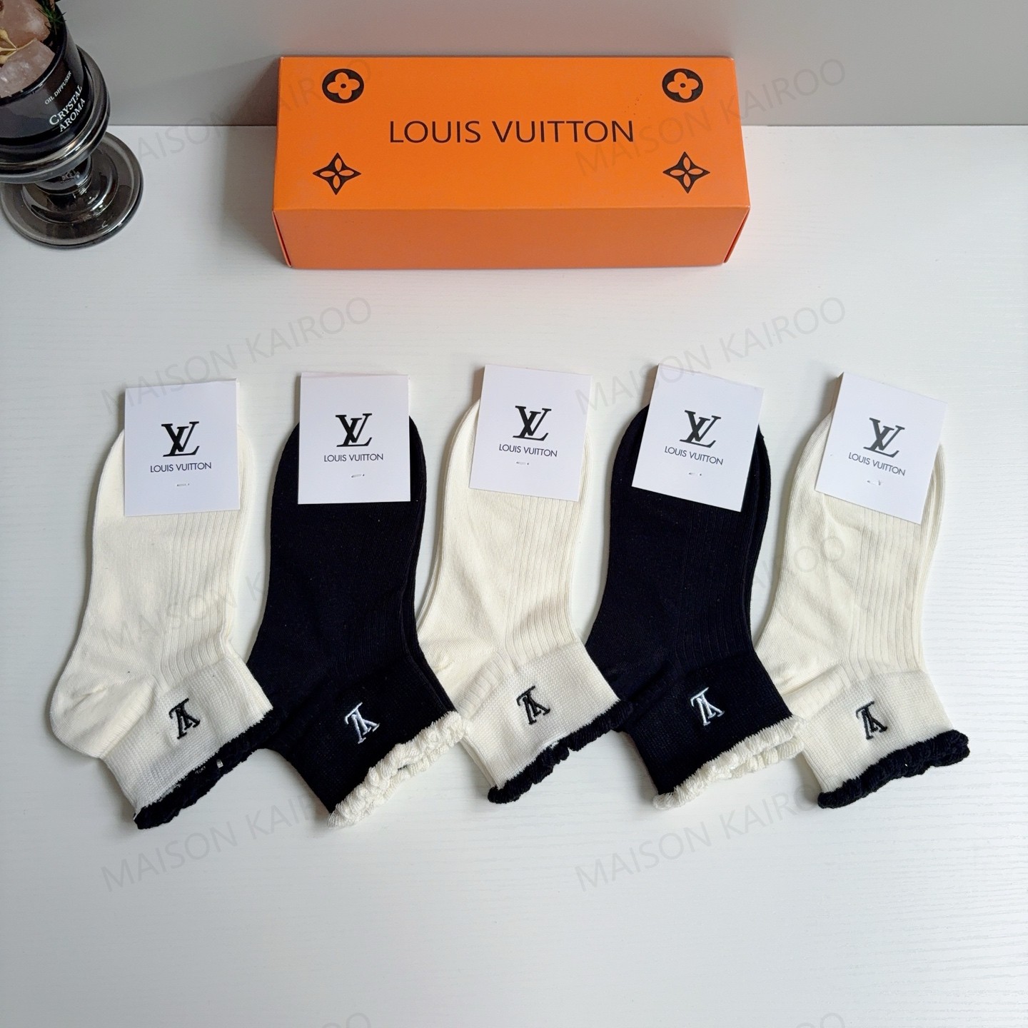 Louis Vuitton LV Socks 5-Pack - KAIROO