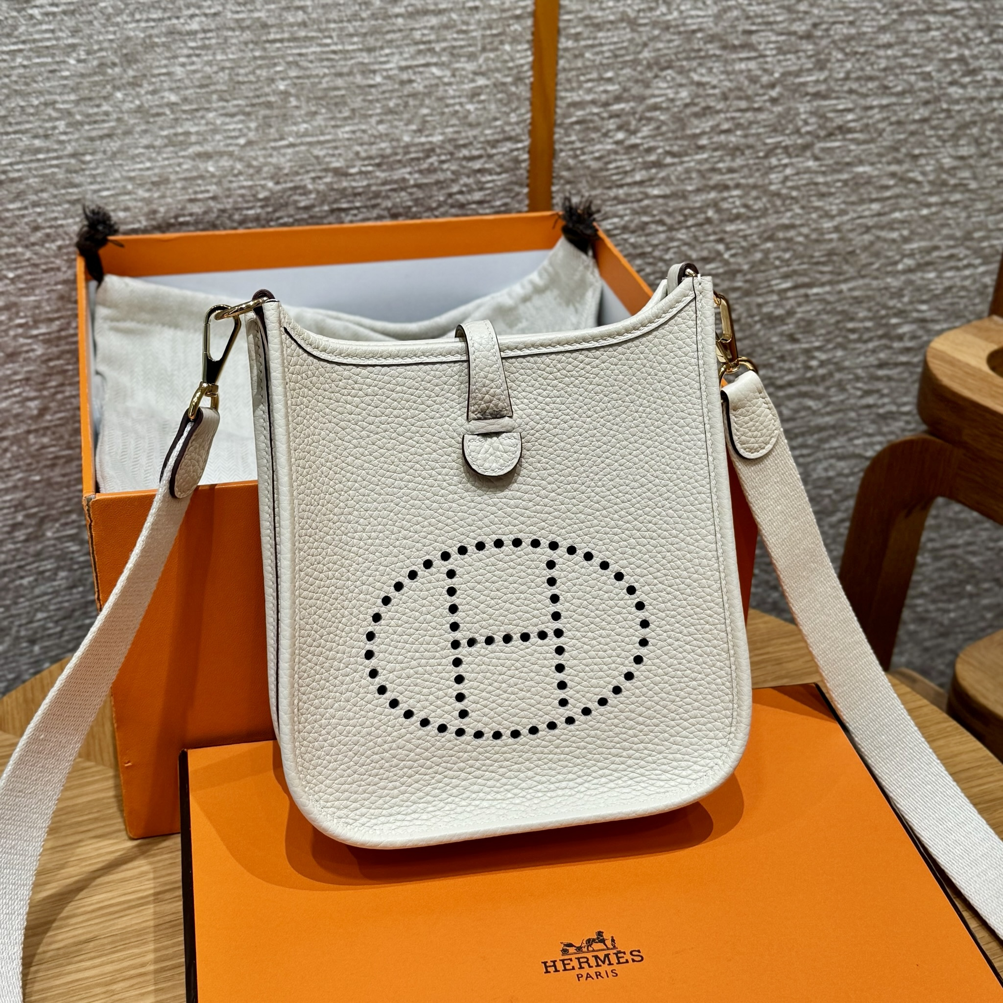 Hermes Nata Clemence Mini Evelyne 16