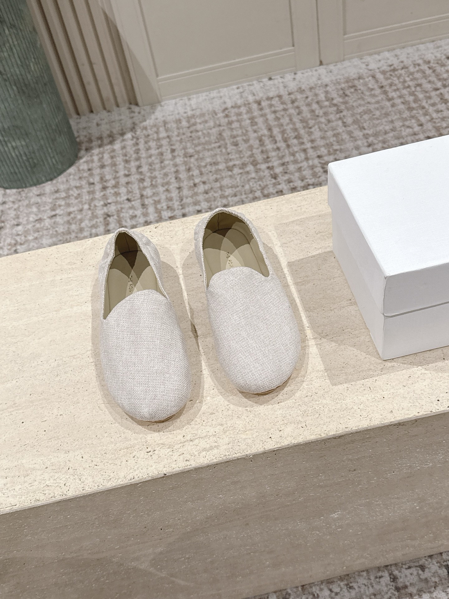 The Casa Canvas Slipper Ballet Flat